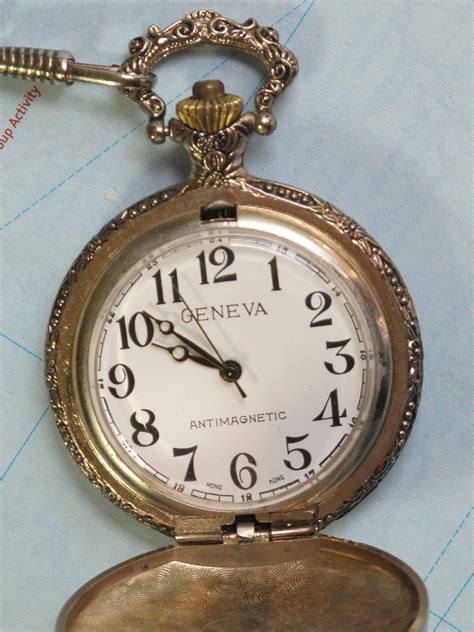 geneva antimagnetic pocket watch.